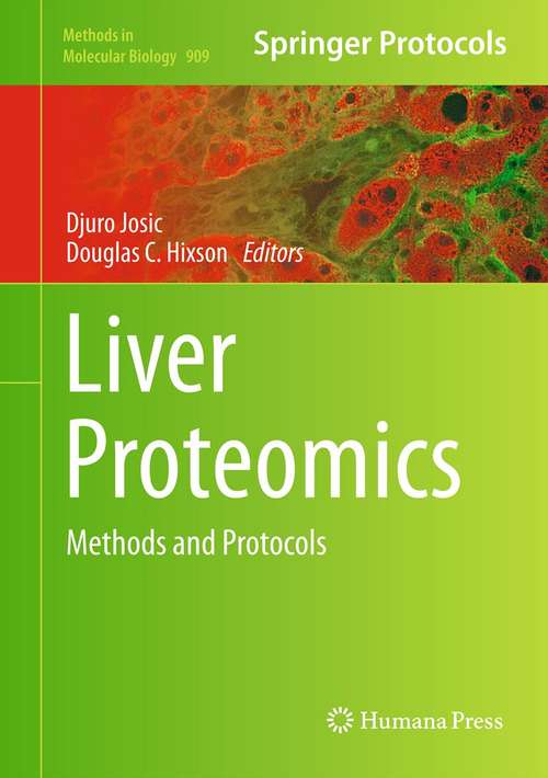 Book cover of Liver Proteomics