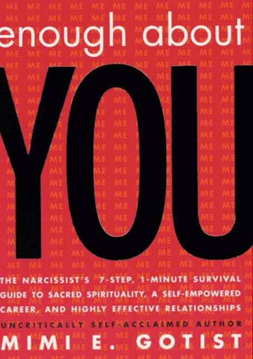 Book cover of Enough About You