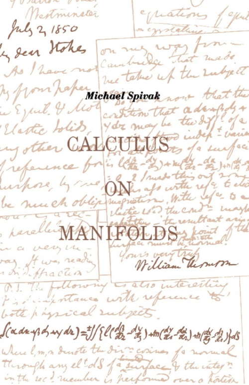 Calculus On Manifolds