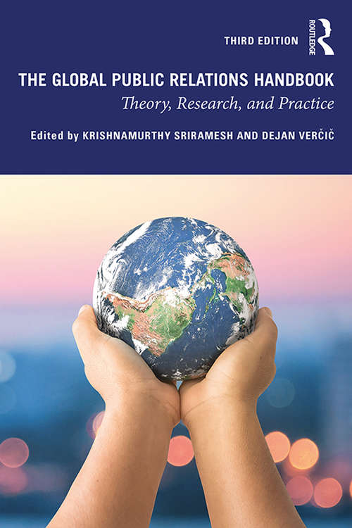 Book cover of The Global Public Relations Handbook: Theory, Research, and Practice (3)