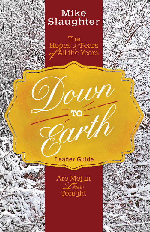 Down to Earth Leader Guide: The Hopes & Fears of All the Years Are Met in Thee Tonight (Down to Earth Advent series)