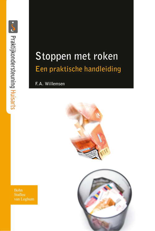 Book cover of Stoppen met roken, een praktische handleiding (2013)