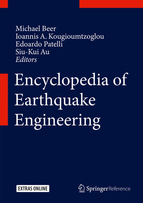 Cover image of Encyclopedia of Earthquake Engineering