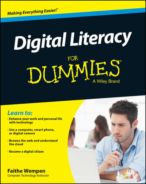 Book cover of Digital Literacy For Dummies
