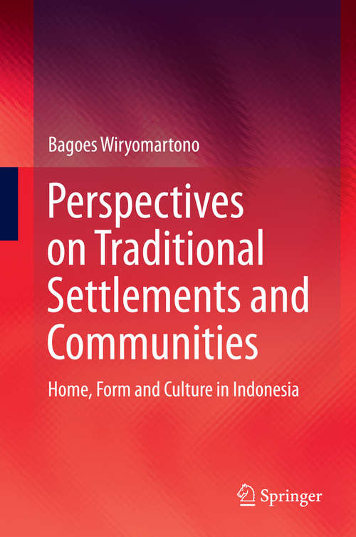 Book cover of Perspectives on Traditional Settlements and Communities