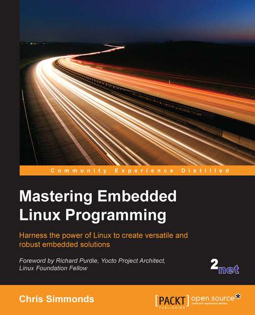 Book cover of Mastering Embedded Linux Programming