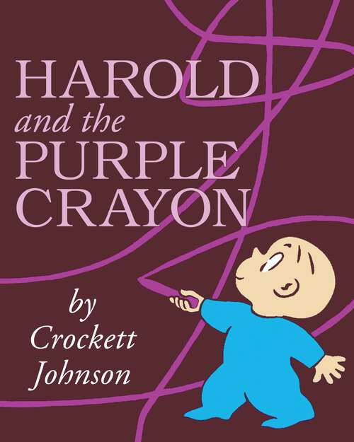 Book cover of Harold and the Purple Crayon