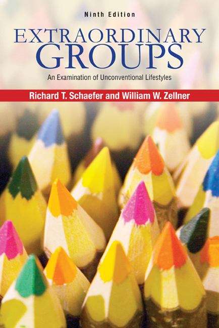 Book cover of Extraordinary Groups: An Examination of Unconventional Lifestyles (Ninth Edition)