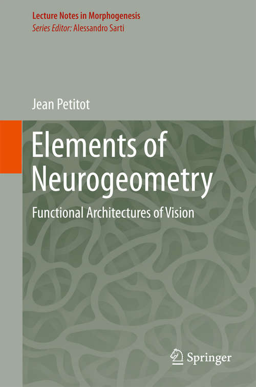 Book cover of Elements of Neurogeometry
