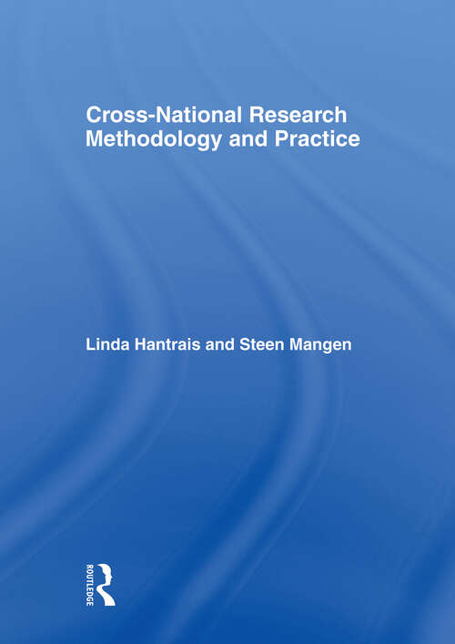 Book cover of Cross-National Research Methodology & Practice