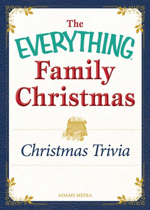 Book cover of Christmas Trivia