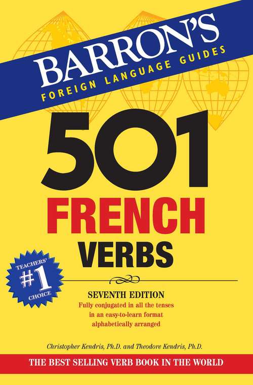 Book cover of 501 French Verbs: With Cd-rom (501 Verbs Ser.)
