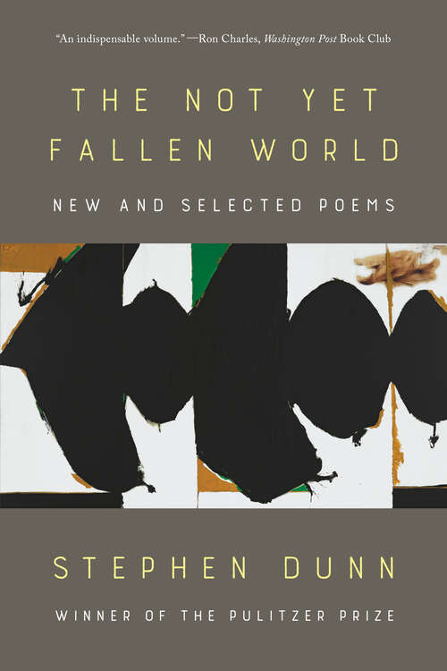 Book cover of The Not Yet Fallen World: New And Selected Poems