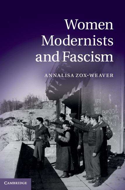 Book cover of Women Modernists and Fascism