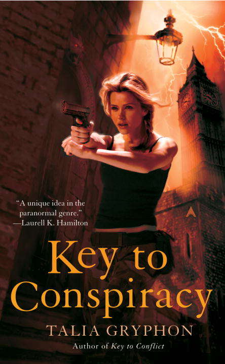 Book cover of Key to Conspiracy (Gillian Key, Paradoc #2)