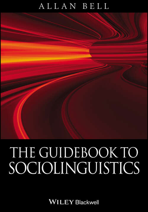 Book cover of The Guidebook to Sociolinguistics (Introducing Linguistics Ser.)