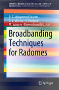 Broadbanding Techniques for Radomes (SpringerBriefs in Electrical and Computer Engineering)