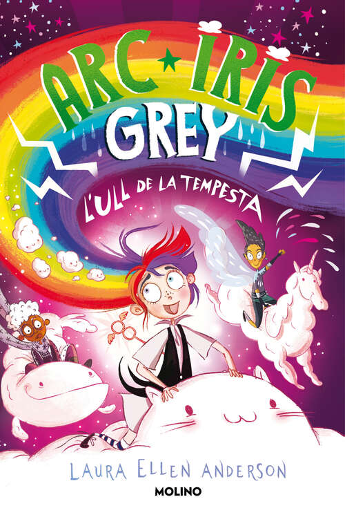 Book cover of Arc Iris Grey 2 - Arc Iris Grey i l'ull de la tempesta (Arc Iris Grey: Volumen 2)