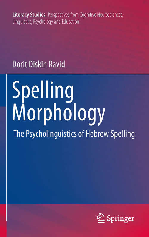 Book cover of Spelling Morphology
