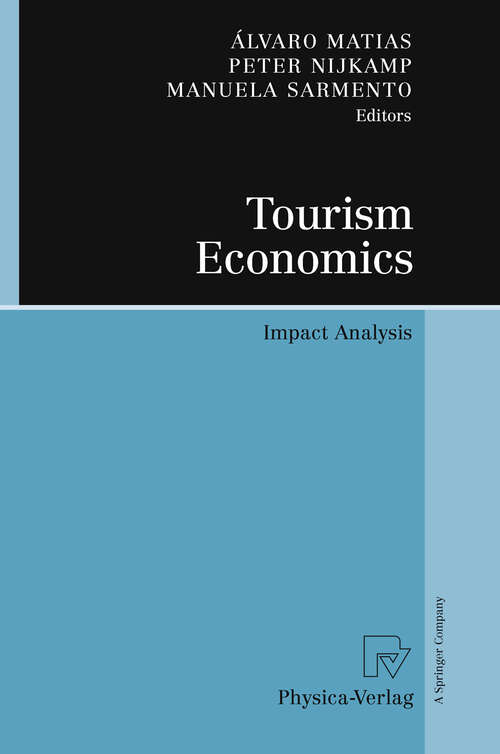 Book cover of Tourism Economics: Impact Analysis