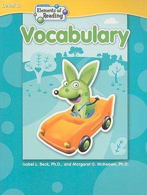 Elements of Reading: Vocabulary, Level B