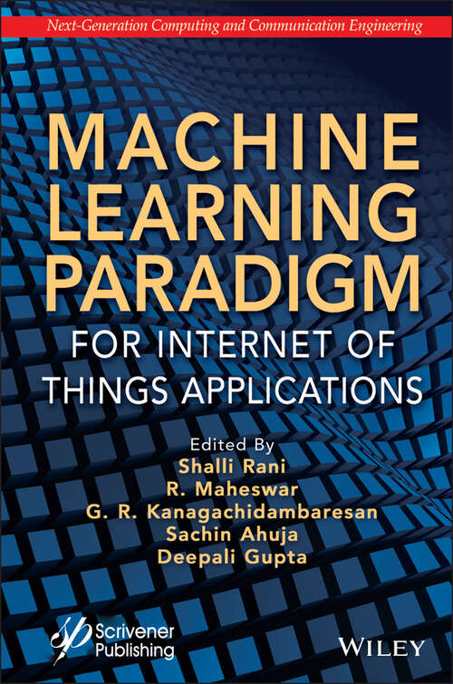 Book cover of Machine Learning Paradigm for Internet of Things Applications