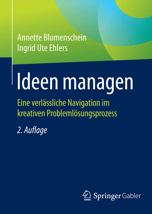 Book cover of Ideen managen