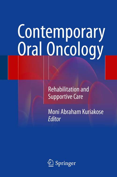 Book cover of Contemporary Oral Oncology