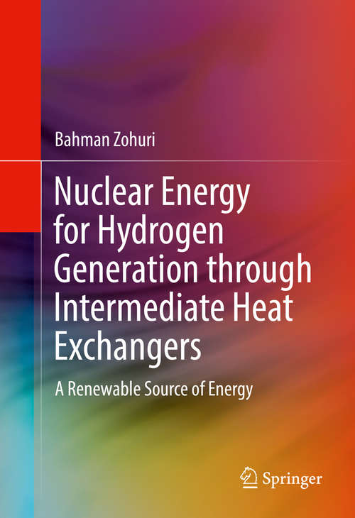 Book cover of Nuclear Energy for Hydrogen Generation through Intermediate Heat Exchangers