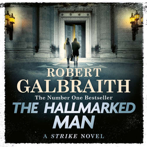 Book cover of The Hallmarked Man: Cormoran Strike Book 8 (Strike #8)