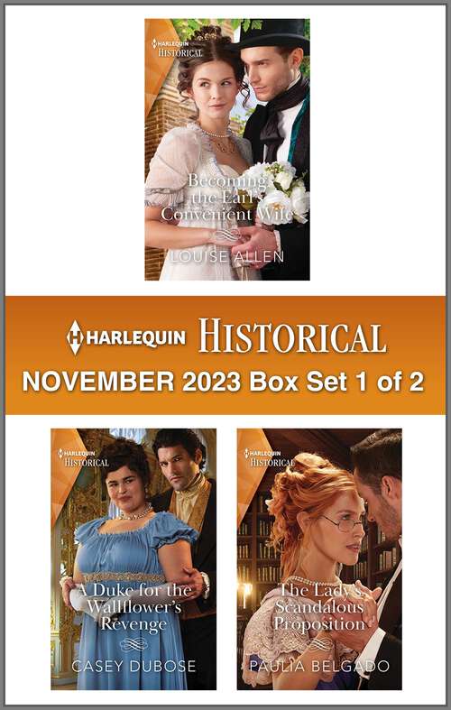 Book cover of Harlequin Historical November 2023 - Box Set 1 of 2