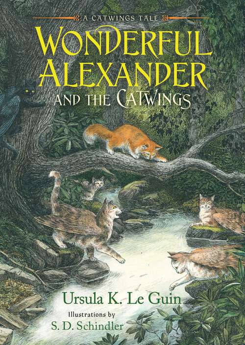Book cover of Wonderful Alexander and the Catwings (Catwings #3)