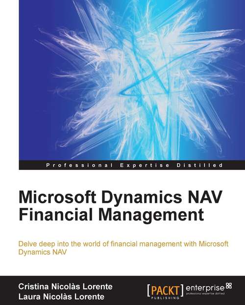 Book cover of Microsoft Dynamics NAV Financial Management