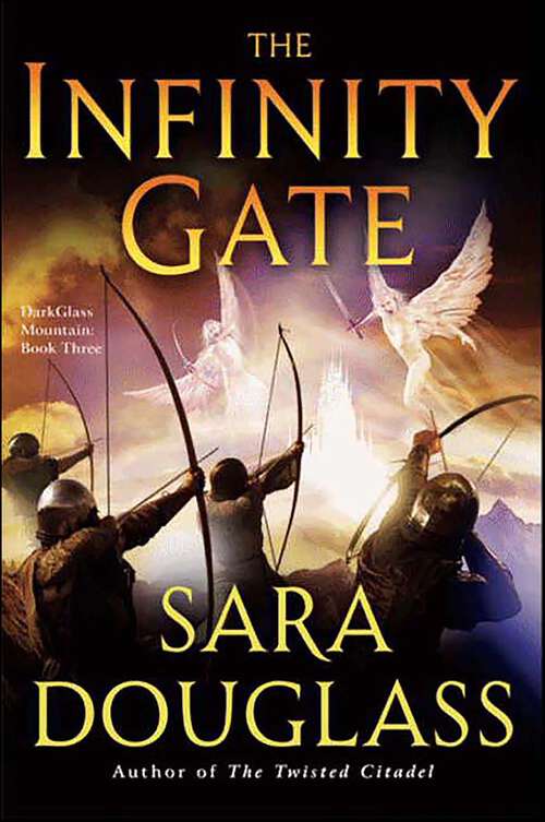 Book cover of The Infinity Gate (Darkglass Mountains #3)