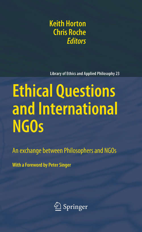 Ethical Questions and International NGOs