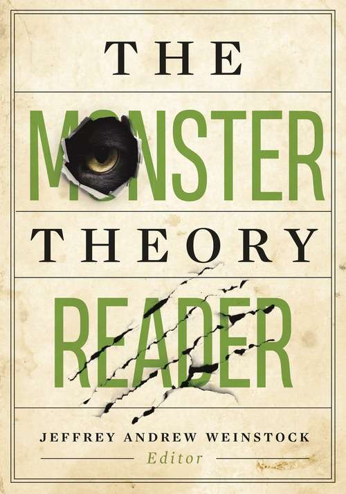 Book cover of The Monster Theory Reader (1)