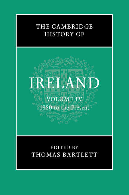 Book cover of The Cambridge History of Ireland: Volume 4. 1880 to the Present (The Cambridge History of Ireland)