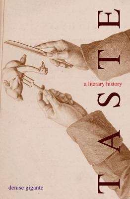 Book cover of Taste: A Literary History