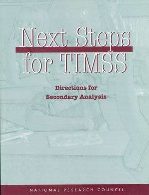Book cover of Next Steps for TIMSS: Directions for Secondary Analysis