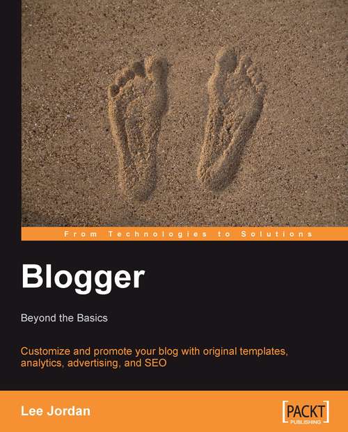 Book cover of Blogger Beyond the Basics