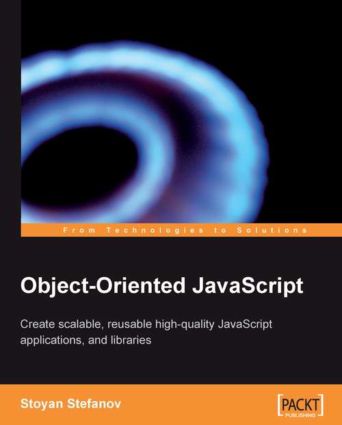 Book cover of Object-Oriented JavaScript