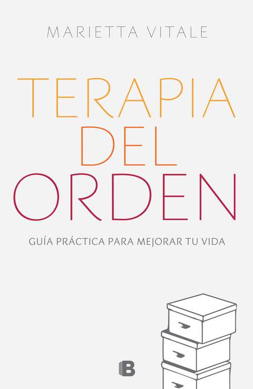 Book cover of Terapia del orden: Guía práctica para mejorar tu vida