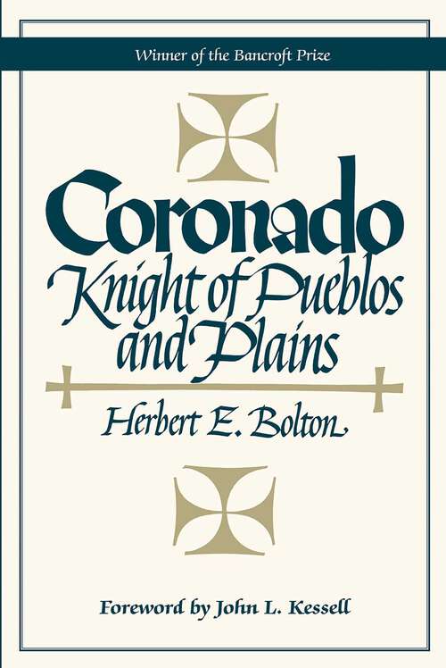 Book cover of Coronado: Knight of Pueblos and Plains