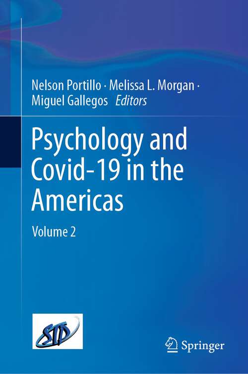 Book cover of Psychology and Covid-19 in the Americas: Volume 2 (1st ed. 2023)