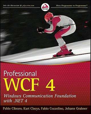 Book cover of Professional WCF 4