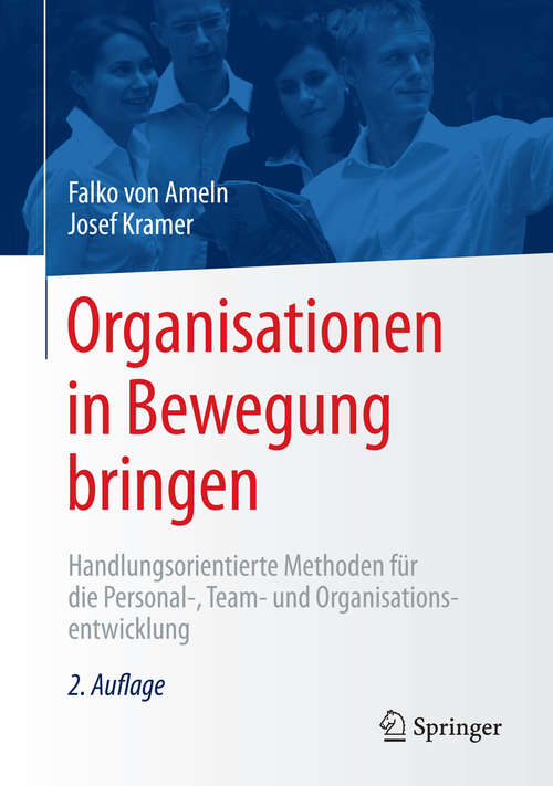 Book cover of Organisationen in Bewegung bringen