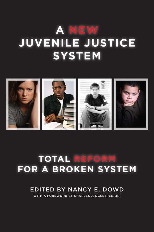 Book cover of A New Juvenile Justice System: Total Reform for a Broken System (Families, Law, and Society #6)