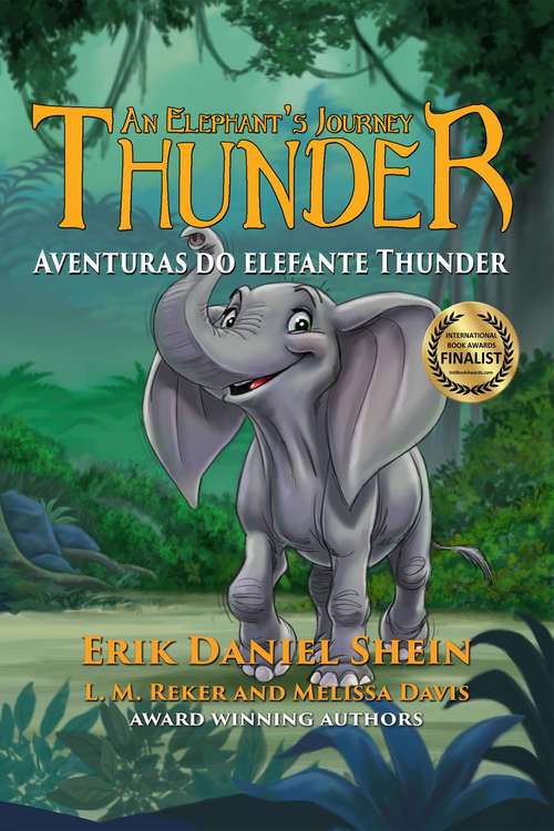 Book cover of Aventuras do elefante Thunder