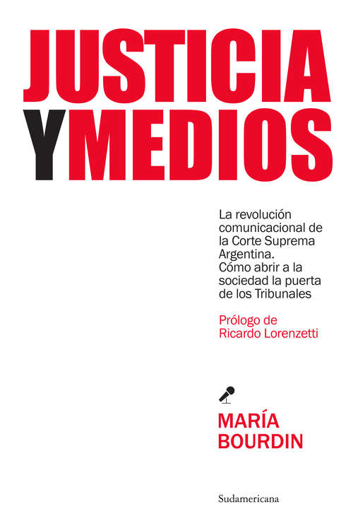 Book cover of Justicia y medios