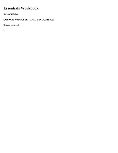 Book cover of CDA Essentials Workbook (Second Edition)